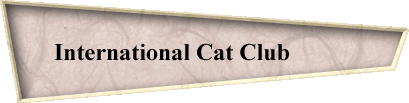International Cat Club           